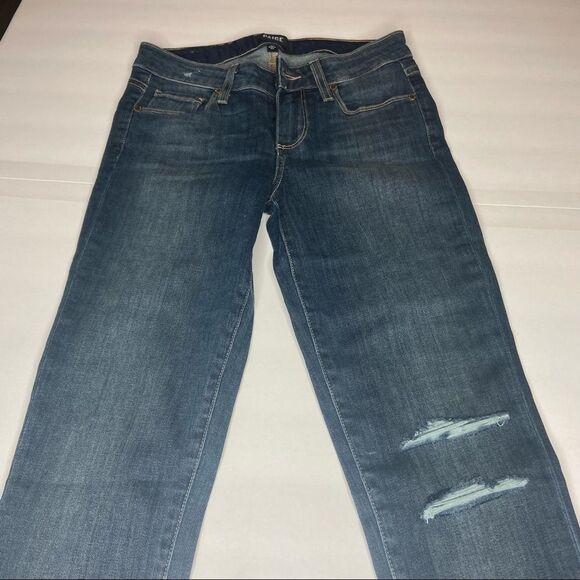Paige Jeans Skyline Mid-Rise Distressed - Picture 5 of 6